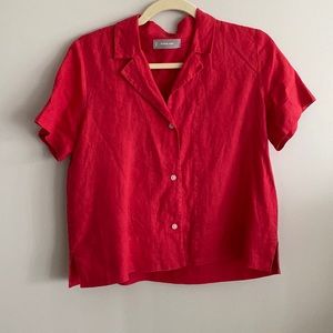 Everlane Linen Top